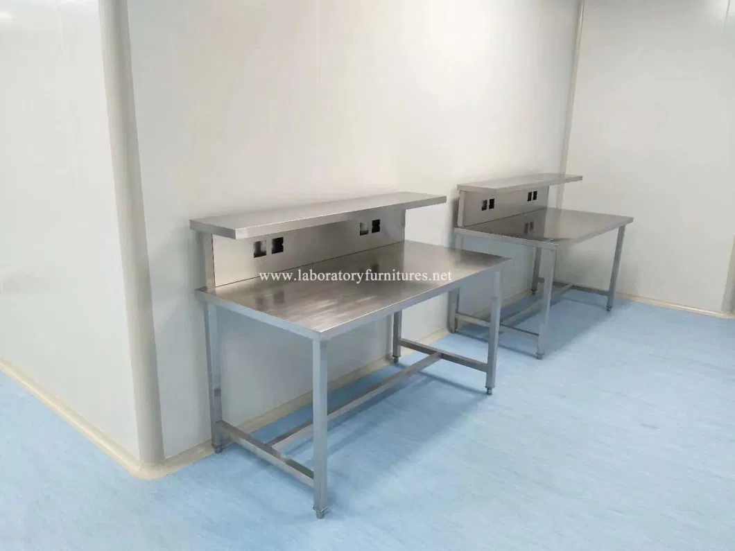 Stainless Steel Lab Furniture Stainless Steel Working Bench in Clean Room (JH-SS003)