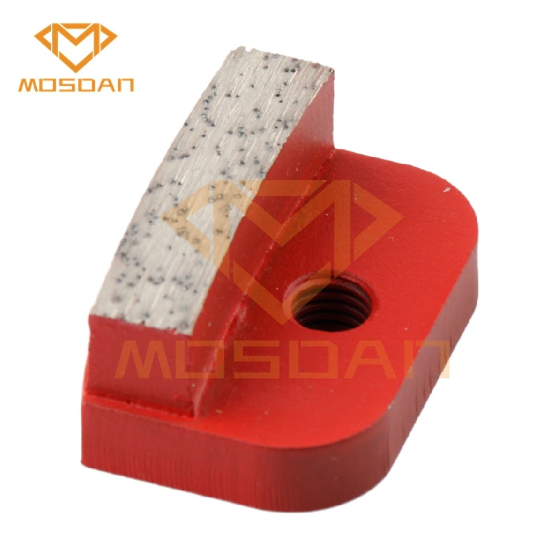 Newgrind Rhino Single Bar Diamond Grinding Shoe for Concrete Grinding