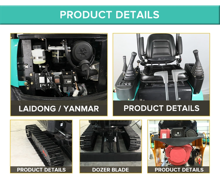 2020 Mini Excavator Digger with EPA and Ce Approved America Motor