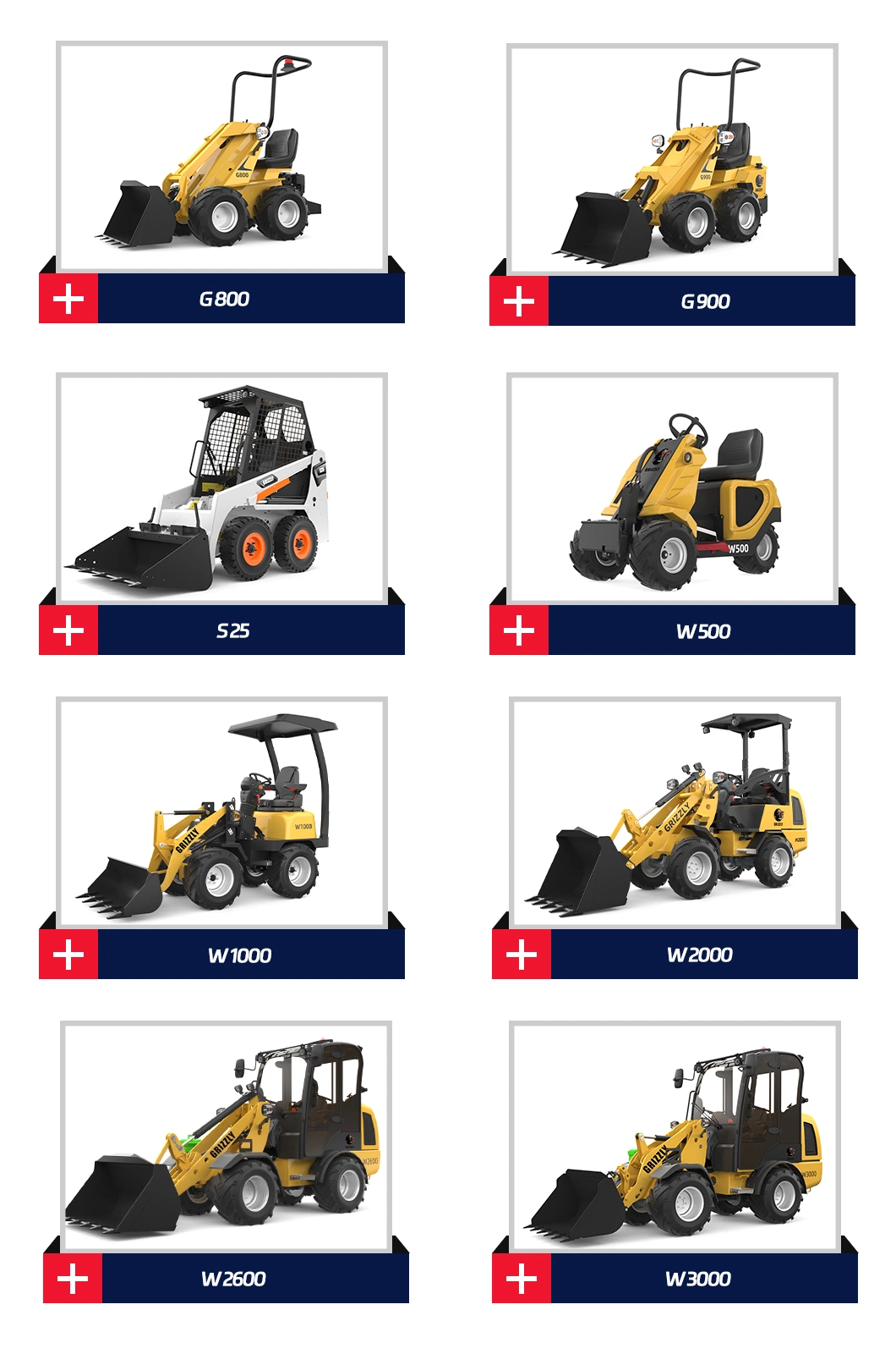 Hydraulic Construction Diggers Wheel Loader Global Hot Sell