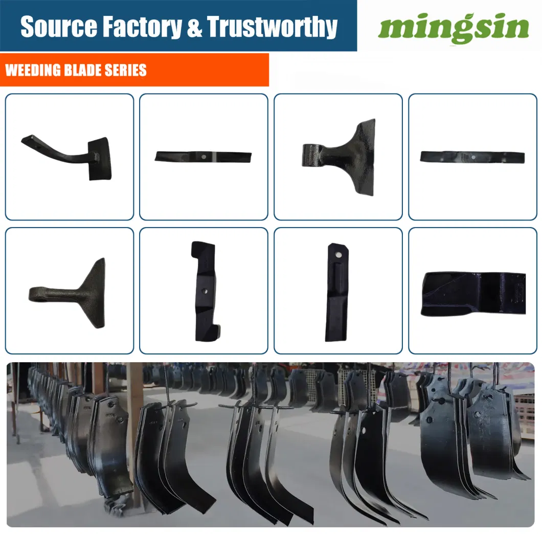 Cultivator Blades Agricultural Machinery Cultivator Spare Parts Rotary Tiller Blade