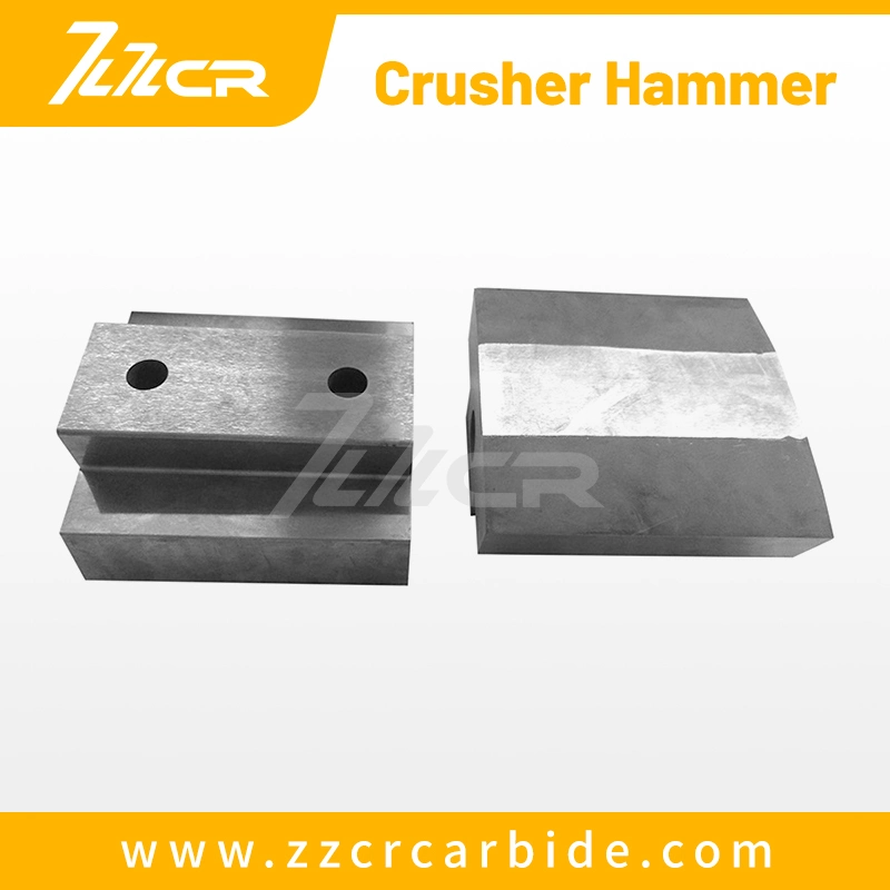 Zzcr High Quality Tungsten Carbide Blade for Single Shaft Shredder Crusher Machine