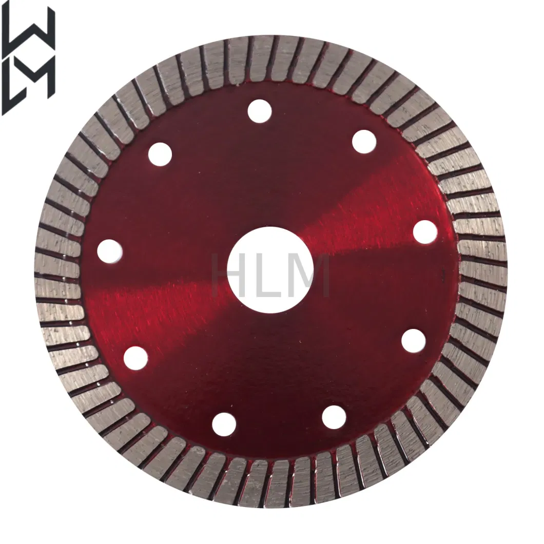 105/115/125mm Hot Pressed Superthin Diamond Turbo Grinder Saw Wheel Blades