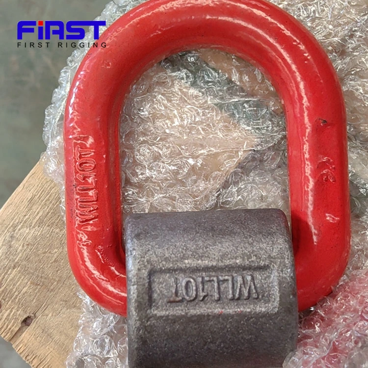 Power Coated High Strength Alloy Steel Forged Seamless D Ring