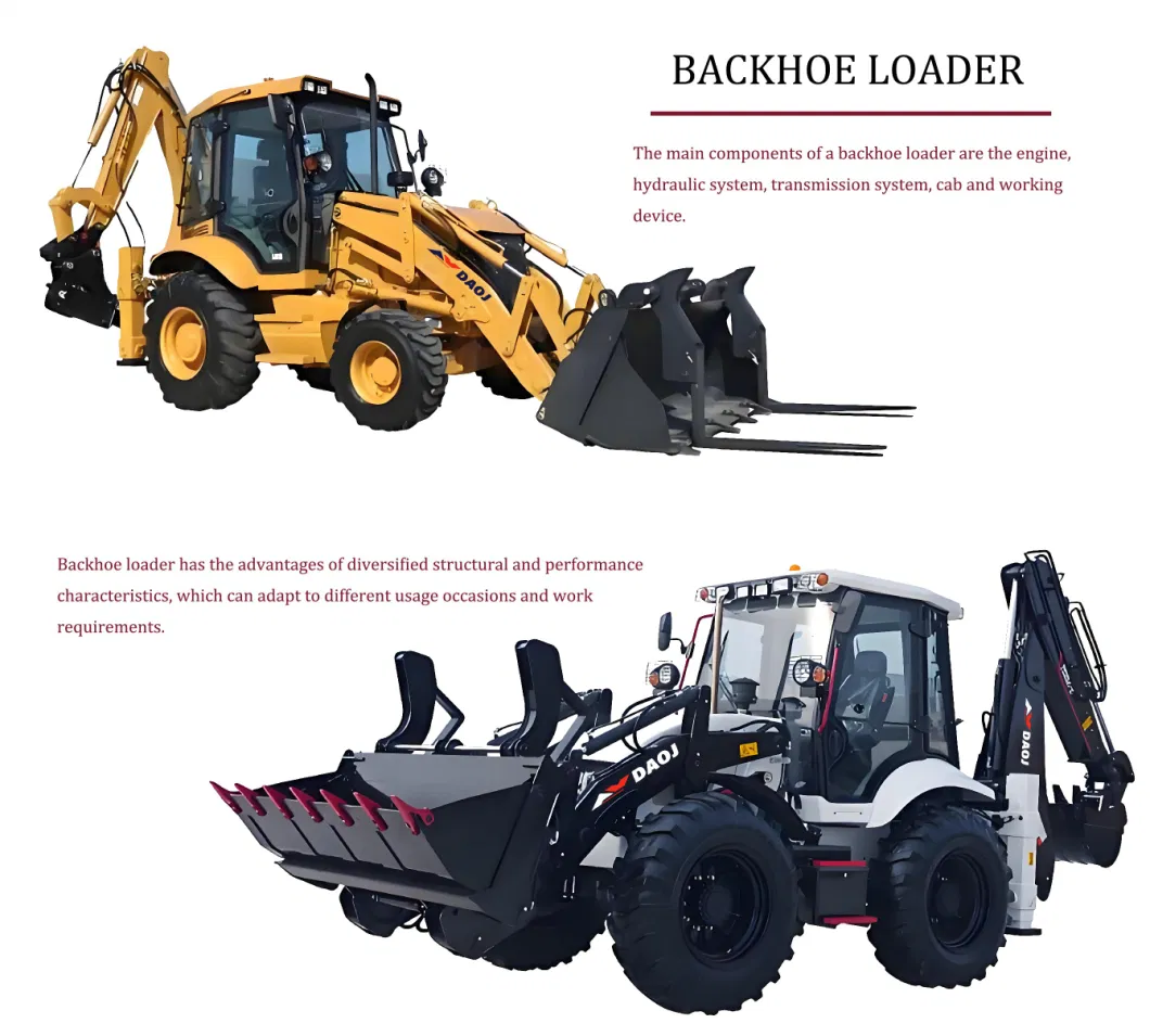 2024 Hot Sell Loader Backhoe Loader Telescopic Forklift, Cement Mixer Truck and Other Construction Machinery Dedicated Active Blade