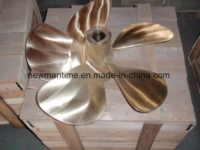 Four Blade Cu3 Boat Propeller for Patrol Boat