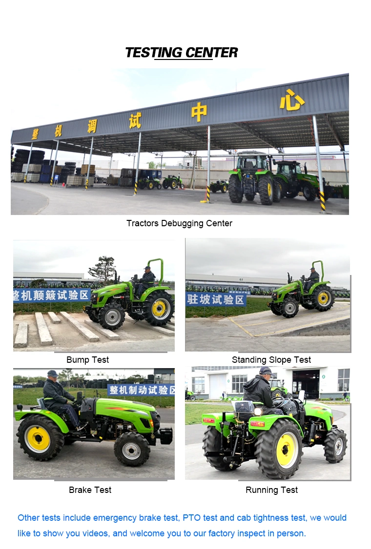 604 Cheap Rate Factory Price Hot Sale Farm Agriculture 4 Wheel Tractors