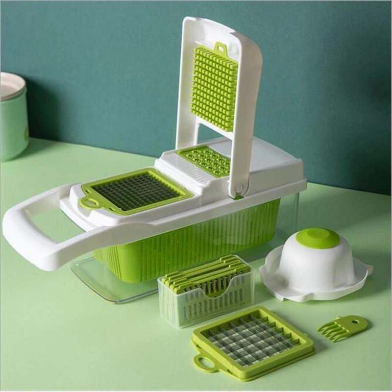 Homemaker No Tears Onion Chopper Slicer Dicer and Grater Heavy Duty Vegetable, Fruit Cheese Cutter 3 Blades Set Esg11909