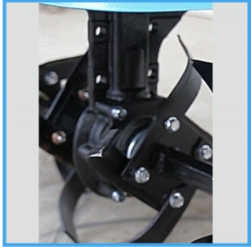 Agricultural Machinery Tillage Mini Power Tiller Rotary Cultivator Parts with Weeder