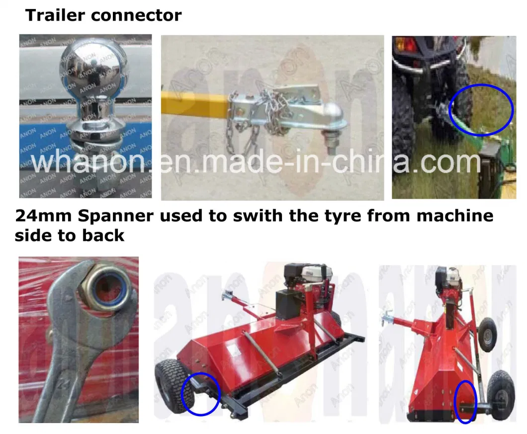 Anon China ATV Front Mounted Flail Mower