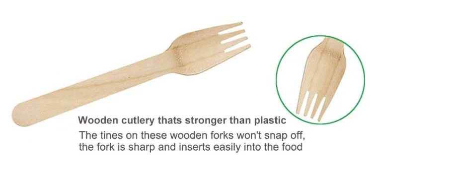 Wholesale Hot Sale Eco Friendly Wooden Disposable Cutlery Spoon Fork Knife