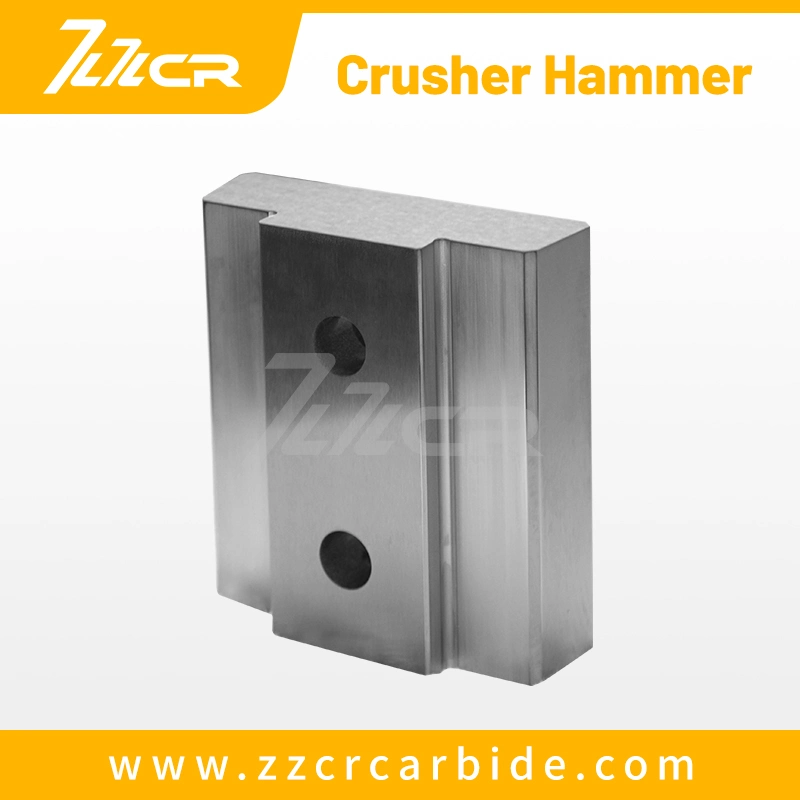 Zzcr Customized Tungsten Carbide Crusher Blade for Spindle Shredder