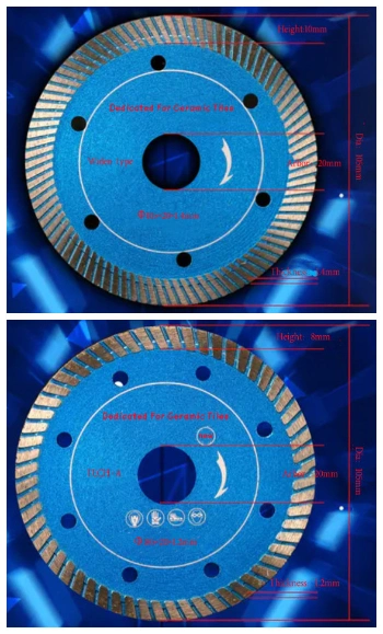 105-520mm Zero Chipping Diamond Saw Blade,Diamond Tools,Cutting Disc,Ceramic Cutter Blade for Tile Porcelain,Granite Cutter Blade,Marble Stone,Diamond Wheel