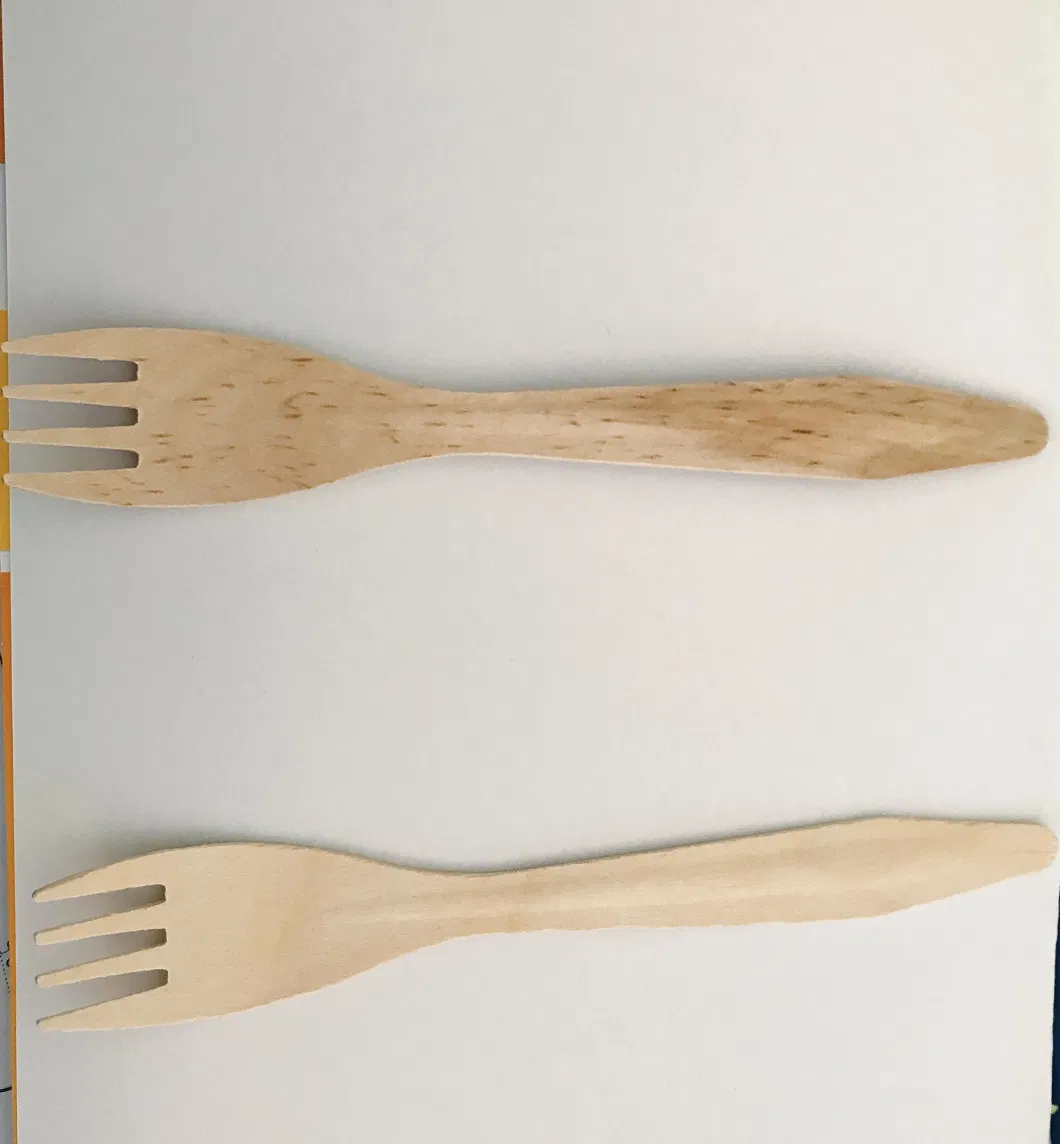 Natural Style Disposable Bamboo Cutlery Fork Spoon Knife