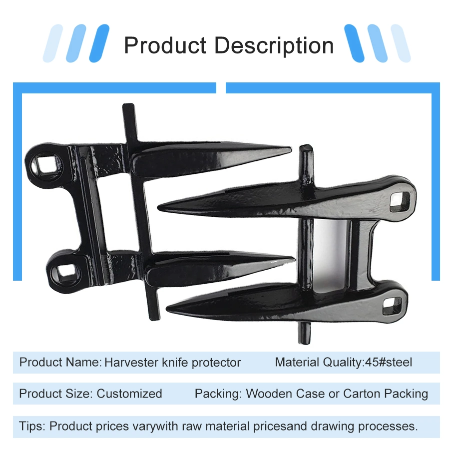 High Precision Harvesting Finger Blades for Combine Harvester Parts