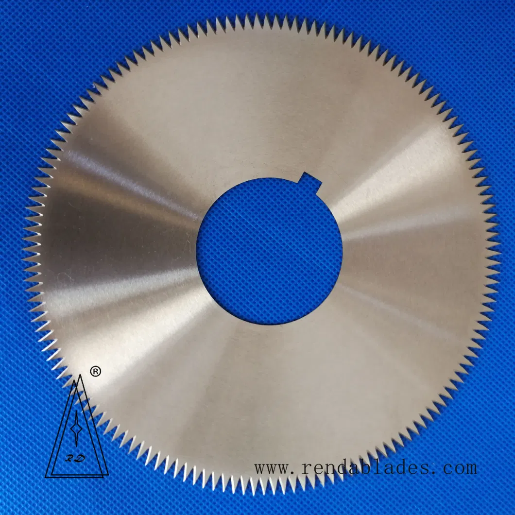 Circular Saw Cutter Disc Slitting Serrated Cutting Serrate Blade for Packing Packaging Plastic Film Paper Bag Pack Rubber Tire Tyre Teeth Tooth