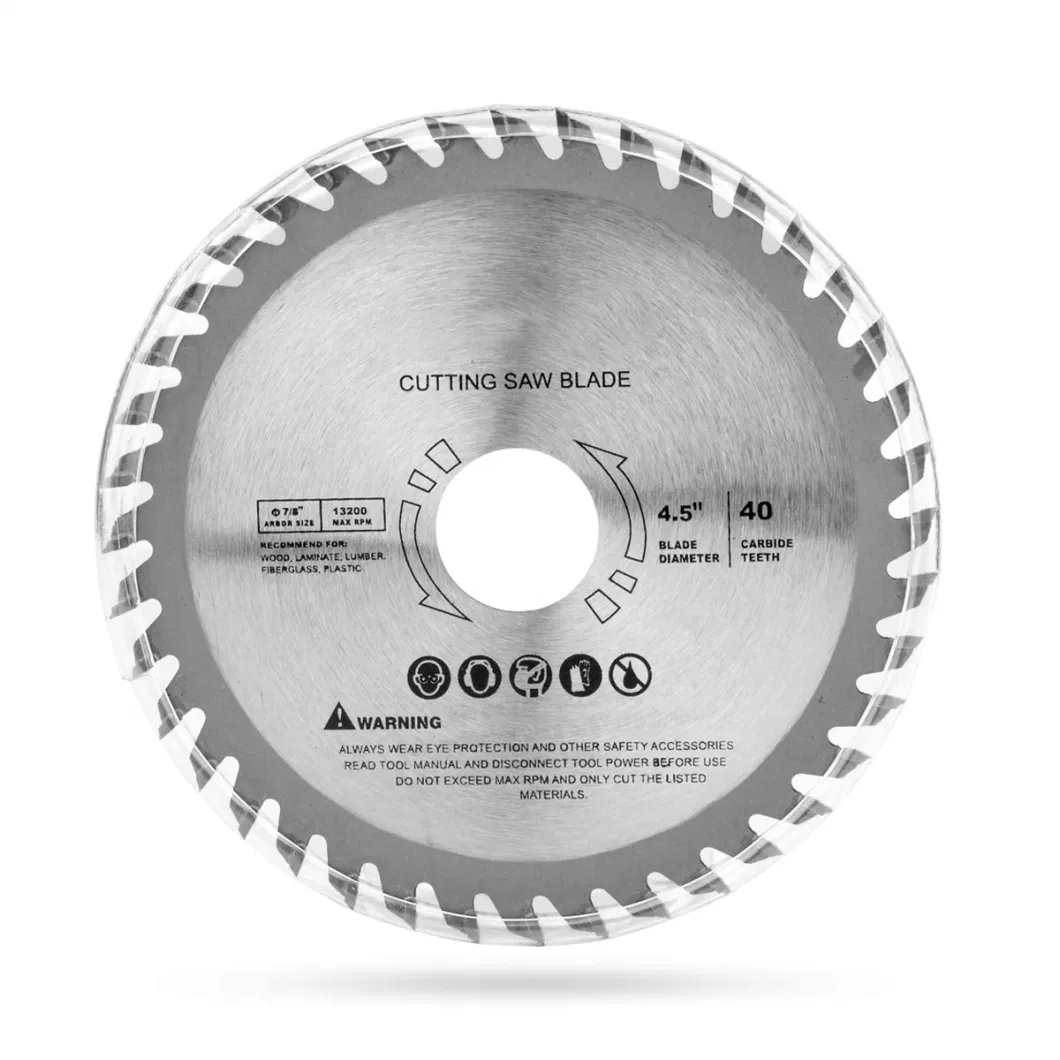 Alloy Woodworking Double Side Saw Blade Circular Cutting Disc Rotating Drilling Tool for Wood Diamond Saw Blade Fot Plastic Aluminum and Steel Woodworking