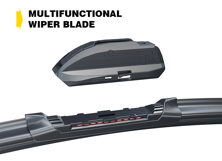 Long-Lasting Black Universal Wiper Blades for All Cars