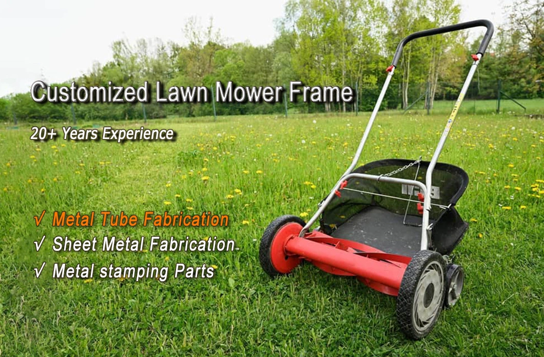 Stainless Steel Pipe Aluminum Tube Fabrication Lawn Mower Grass Bag Frame Replacement