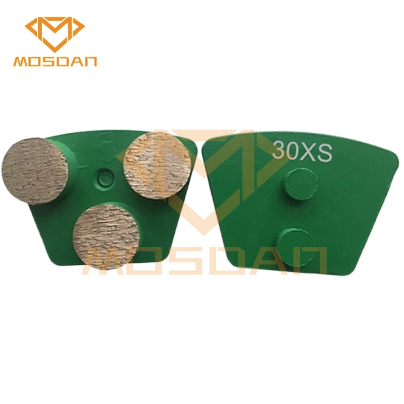 Sti Prep Master Trapezoid Triple Buttons Diamond Grinding Blades