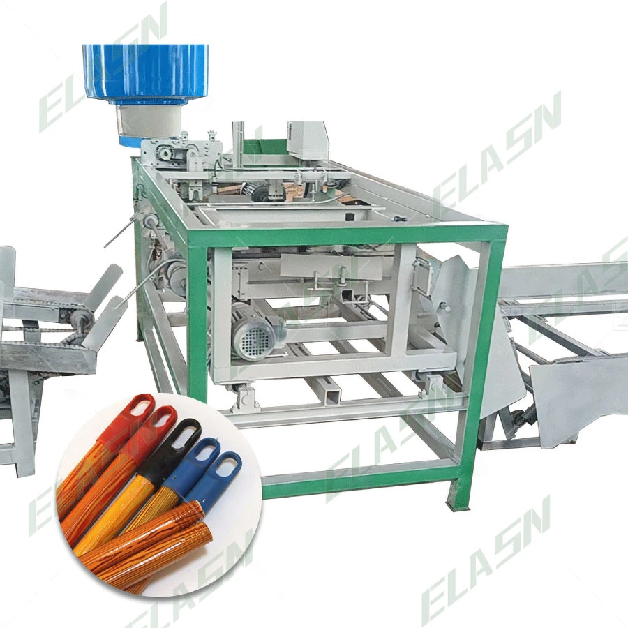 Factory Price Round Rod Milling Machine Broom Wood Round Stick Rod Making Machine