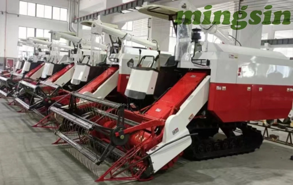 4lz-6.0z Full-Feed Combine Harvester Productivity Agriculture Machinery for Farm