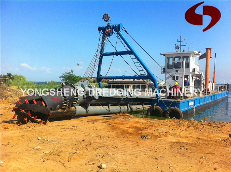 Yongsheng Manufacturer Gas Engine Cutter Suction Dredger /Sand Dredger for Sale