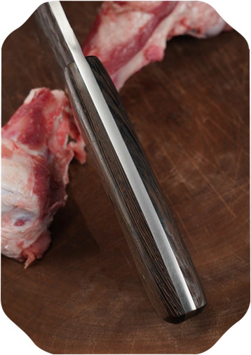 Ds-2526 Deng Meat Cleaver Heavy Duty Butcher Knife Meat Chopper Bone Cutting Knife Wood Handle for Home Kitchen and Restaurant