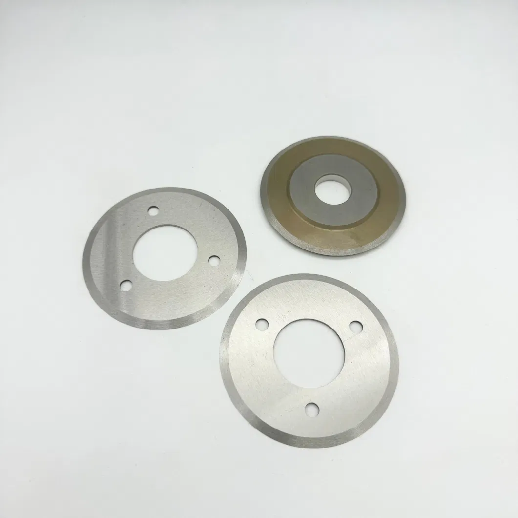 Paper Film Circular Slitting and Rewinding Machine Disc Blade Round Knife