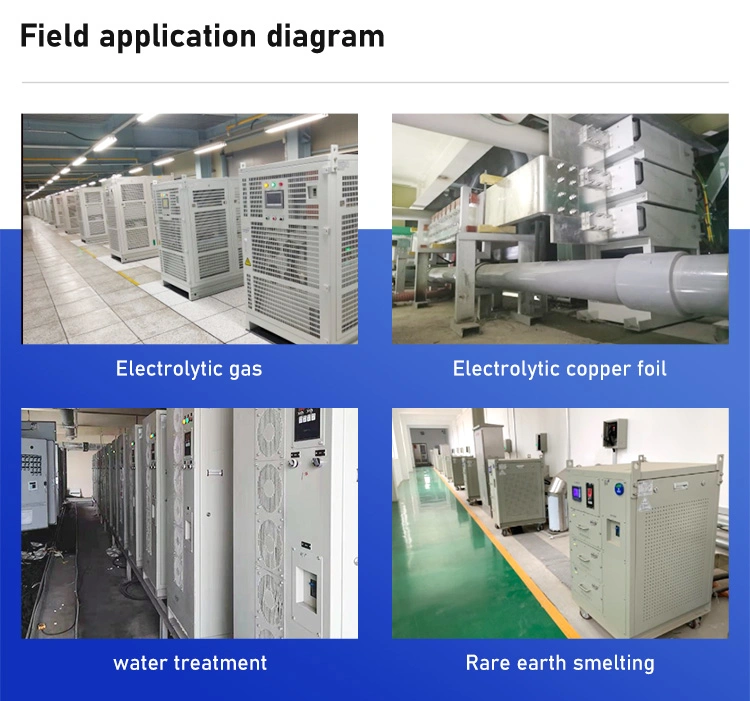 DC 30V 1000A Polarity Reversal Electrodialysis Rectifier for Waste Water Electrolysis