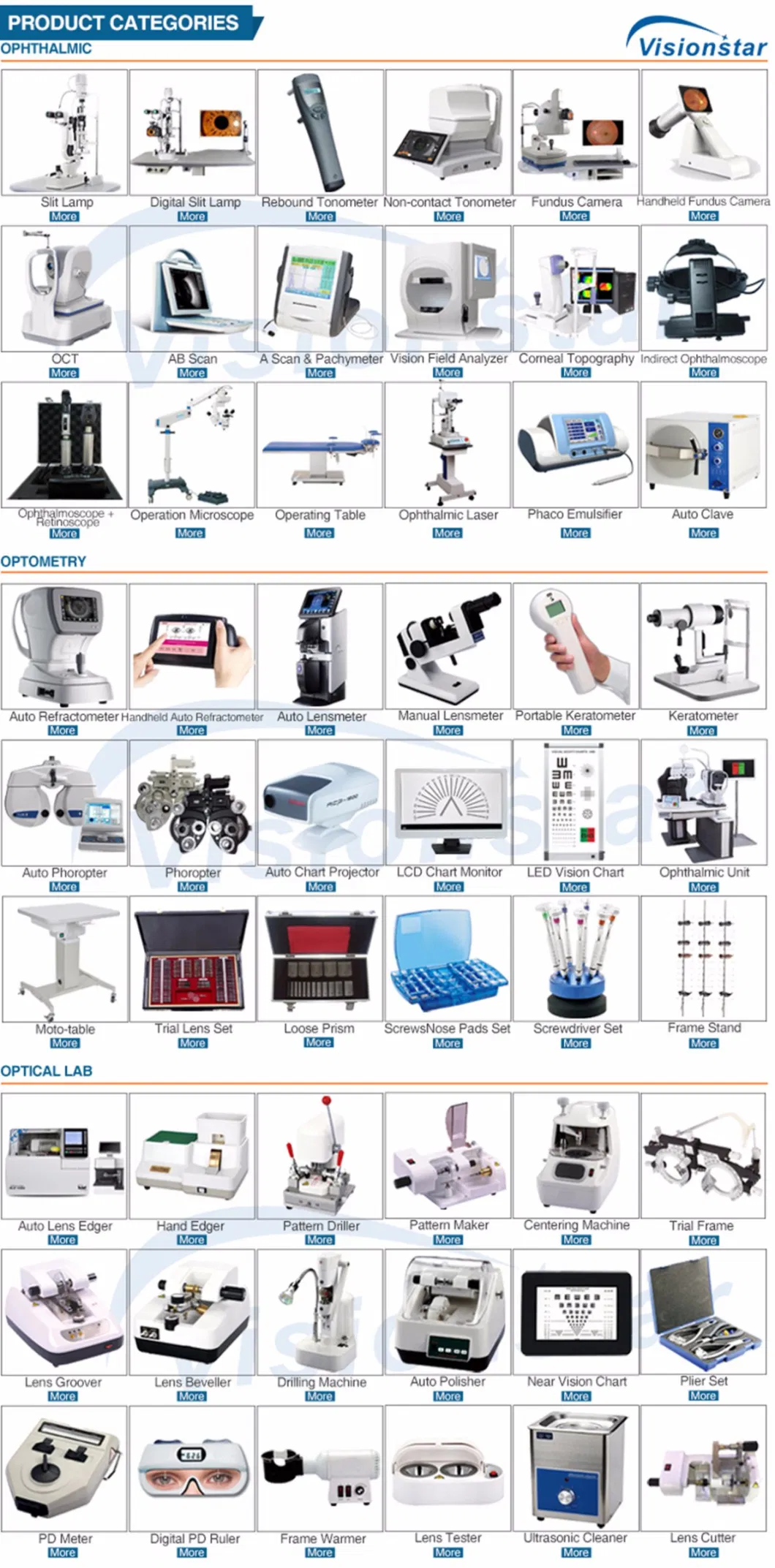 China Ophthalmic Vision Tester Vt-5c Manual Phoropter