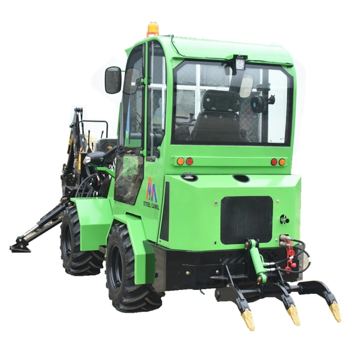 Wholesale China Cheap Farm Front End Electric Joystick Control Loader Small Mini Wheel Loaders for Sale Price