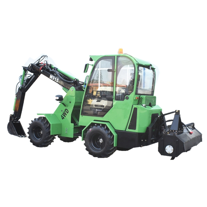 Wholesale China Cheap Farm Front End Electric Joystick Control Loader Small Mini Wheel Loaders for Sale Price