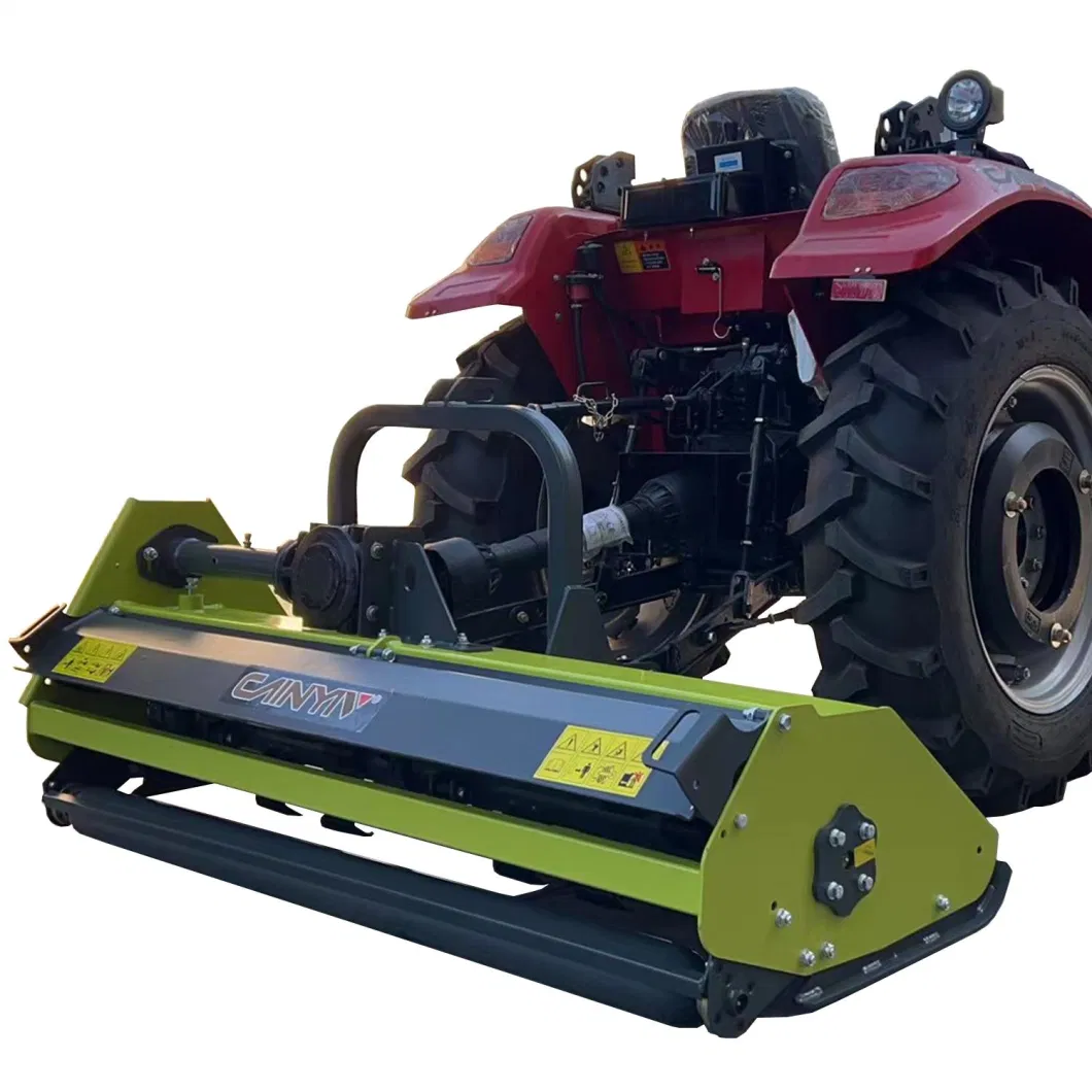 MID-Size Lawn Mower with Rear Door for Long Grass