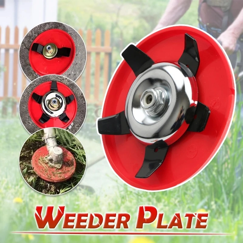 Efficient Brush Cutter Blade Universal Amphibious Weeding Disc Strong Durable Trimmer for Garden Paddy Field Dry Land Lawn Mower