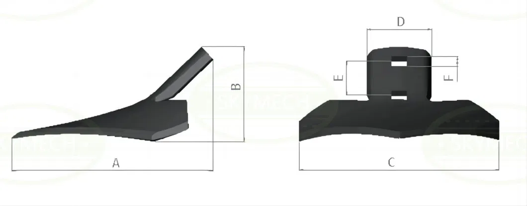 Fallow Master Sweep 50 Degrees Stem Angle for 2 Inch Shank