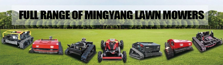 Robotic Lawn Trimmer for Rough Terrain with Remote Control Options