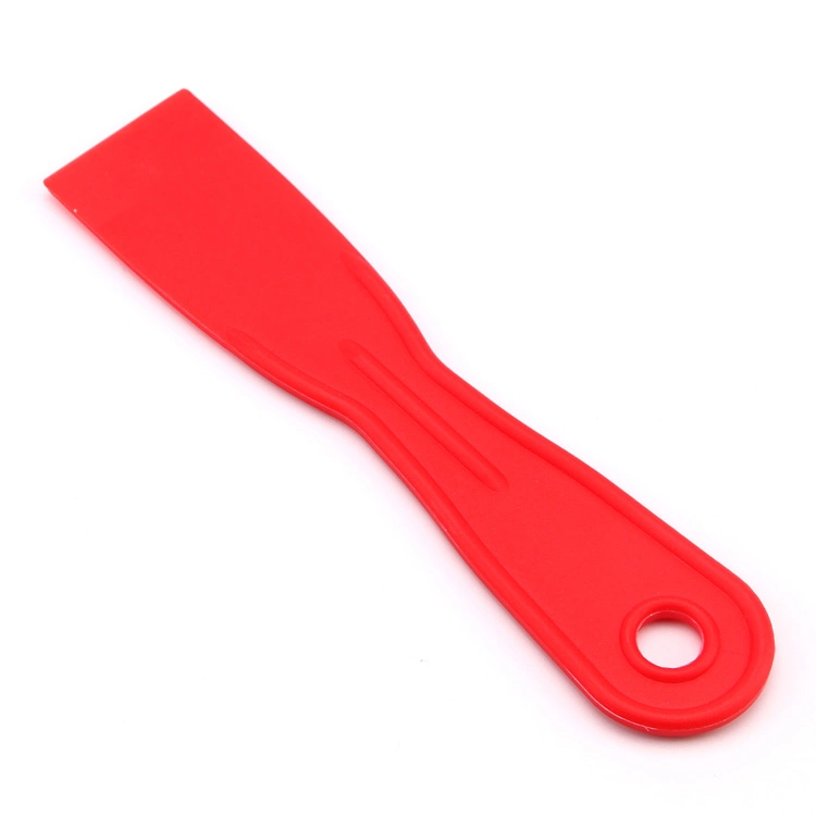 Red Color 1.5/3/6inches Plastic Putty Knives Set Made in China