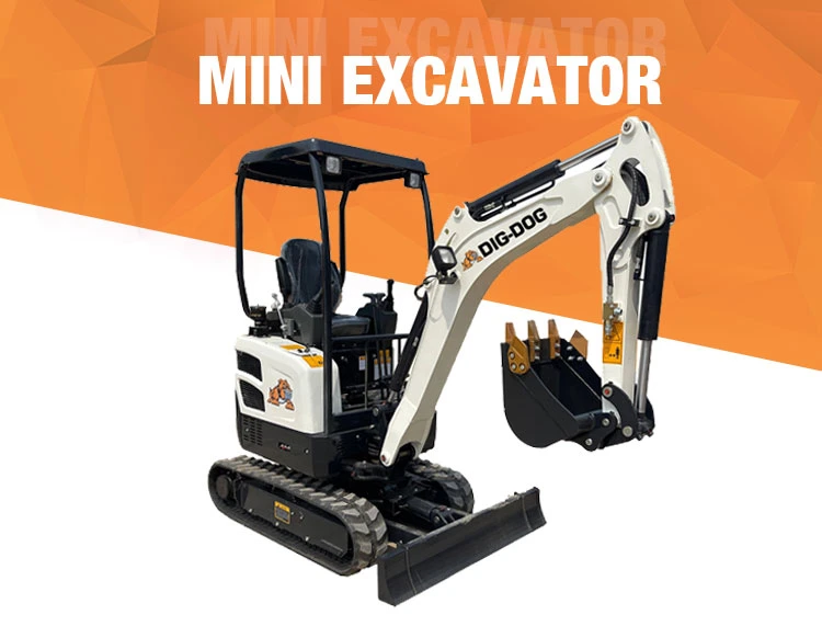 2.5-3 Ton Track Hoe Mini Excavator Hydraulic Crawler Mini Excavator EPA Euro V