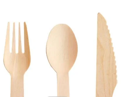 Wholesale Hot Sale Eco Friendly Wooden Disposable Cutlery Spoon Fork Knife