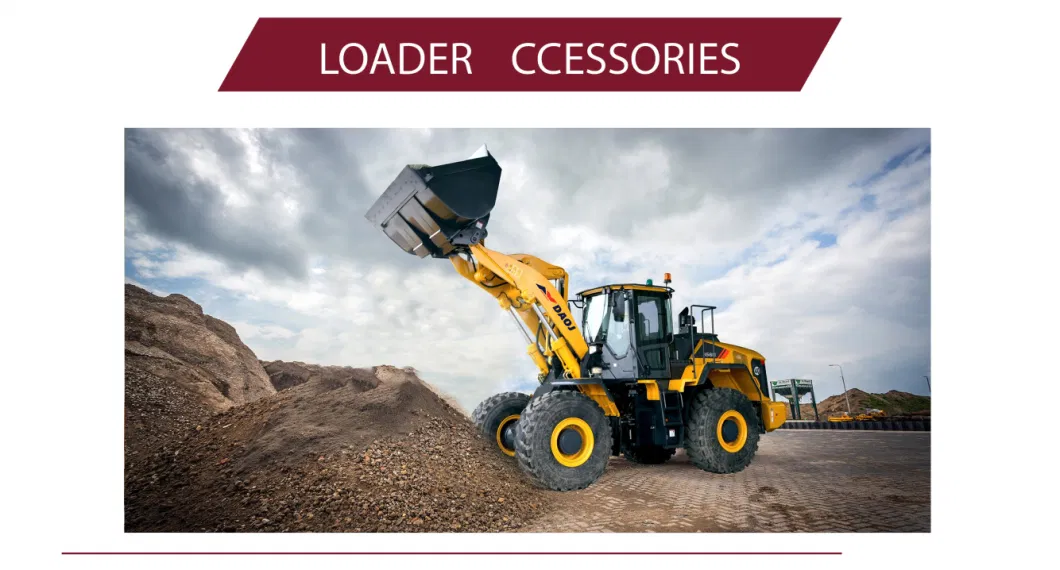 2024 Hot Sell Loader Backhoe Loader Telescopic Forklift, Cement Mixer Truck and Other Construction Machinery Dedicated Active Blade