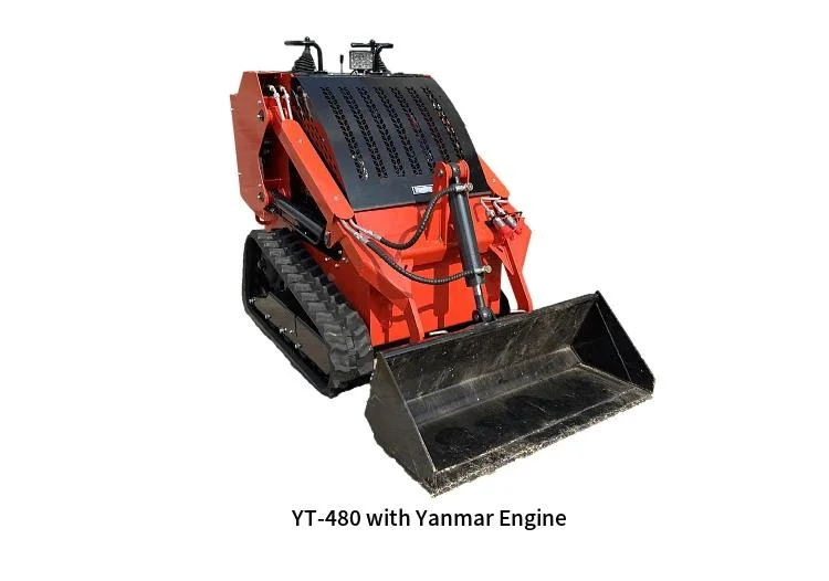 Factory Export Powerful Side Skid Steer Loader Shovel