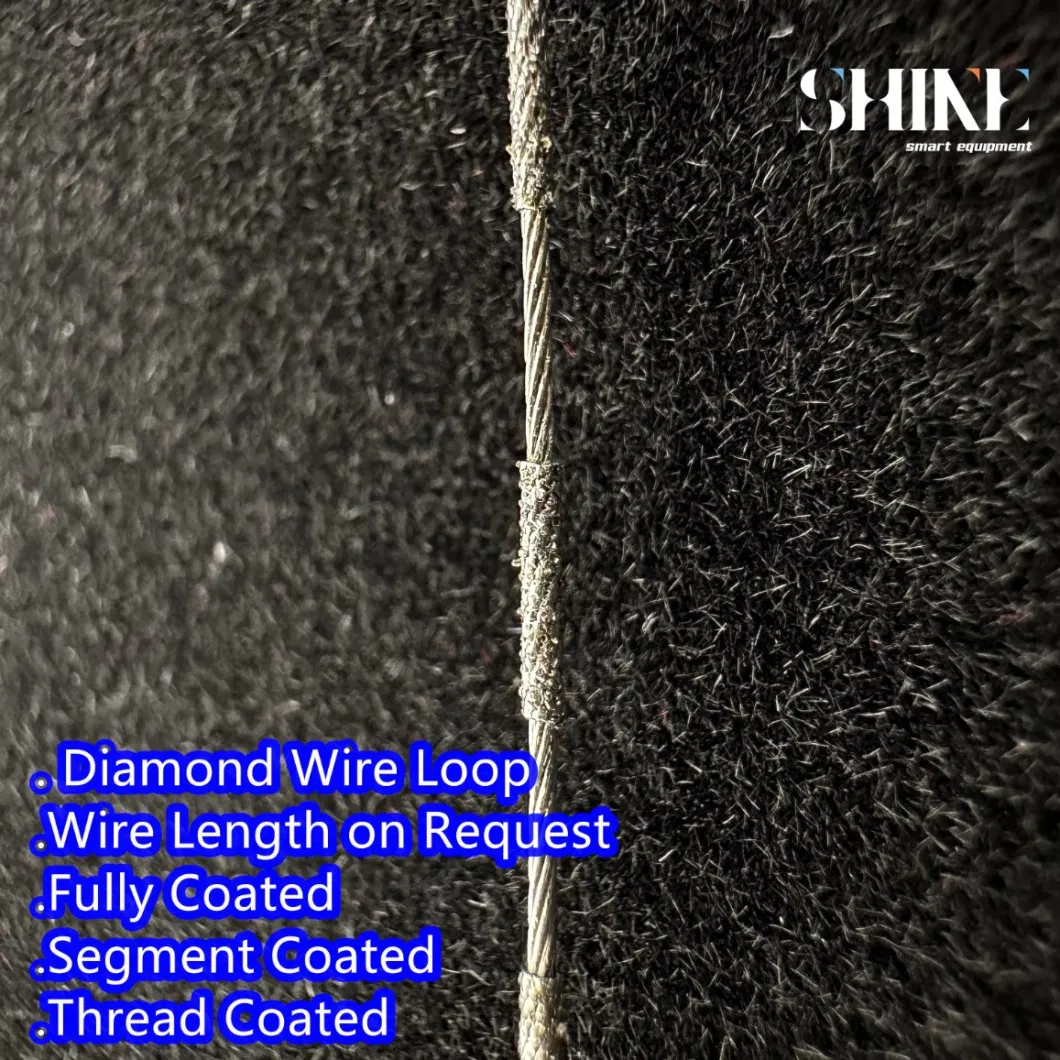 High-Endurance Segmented Coating Diamond Wire Loop Saw Blade for Long Lasting Use