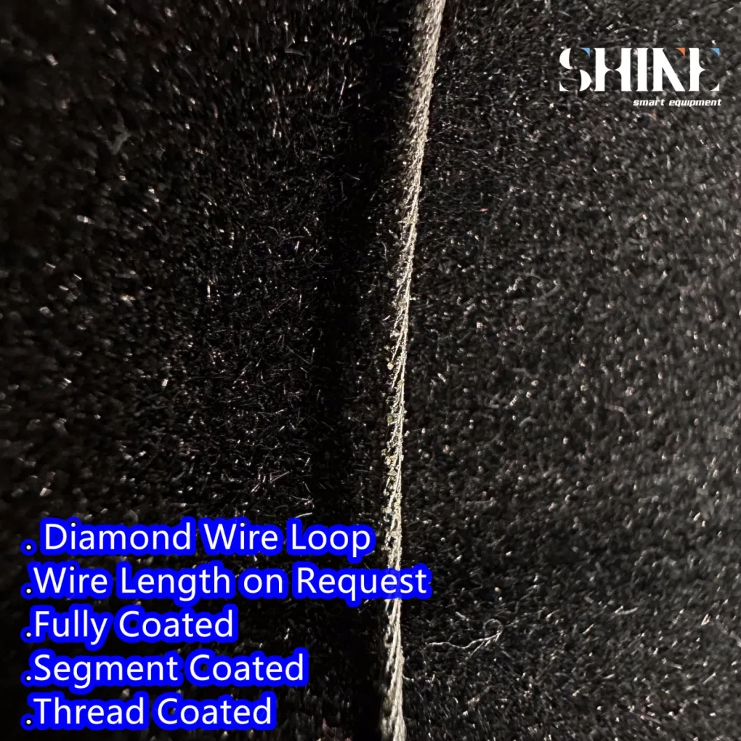 High-Endurance Segmented Coating Diamond Wire Loop Saw Blade for Long Lasting Use