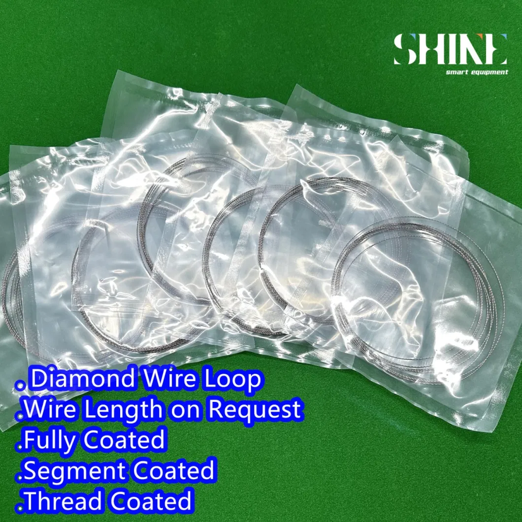 High-Endurance Segmented Coating Diamond Wire Loop Saw Blade for Long Lasting Use