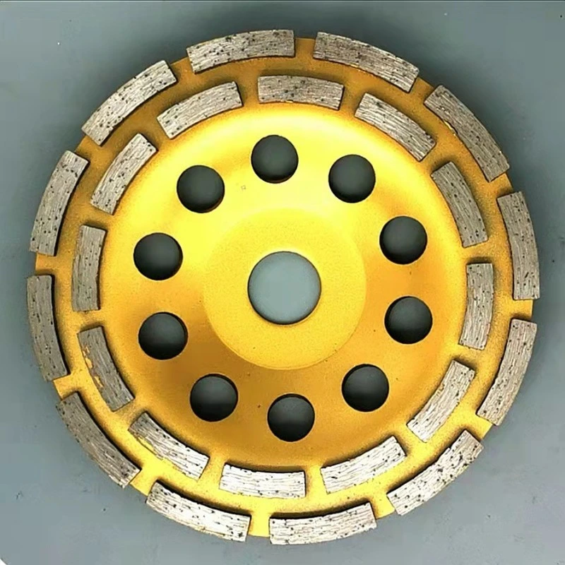 6inch 150mm Double-Row Grinding Wheel Diamond Saw Blade for Cutting Granite Marble Tile