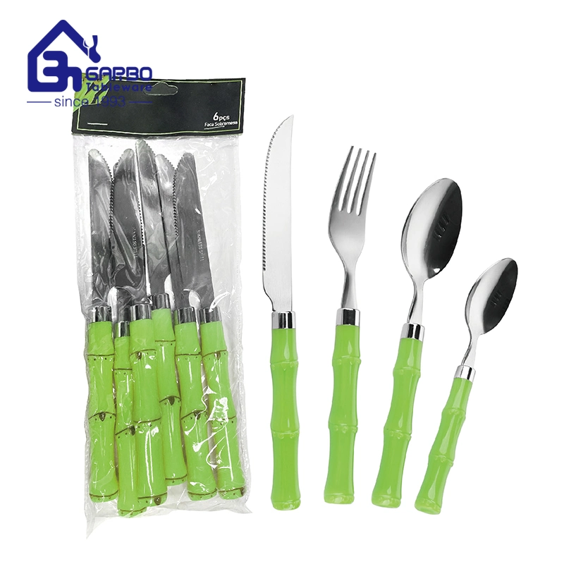 High Quality Kitchen and Restaurant Using Stainless Steel Knife with Plastic Handle