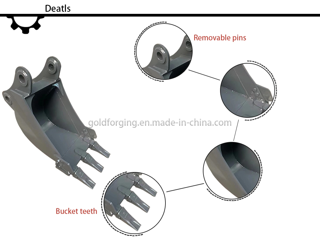 4-100 Tons High Quality Forging Excavator Ripper Excavator Ripper Teeth for Sale