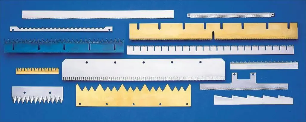 Basic Customization High Quality Teeth Shape Cutter Serrated Machine Knives Manufacture