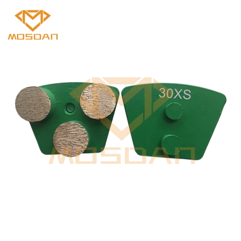 Sti Prep Master Trapezoid Triple Buttons Diamond Grinding Blades